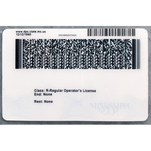 Mississippi Fake Id Best Fake Driver License Cardsmen 0581